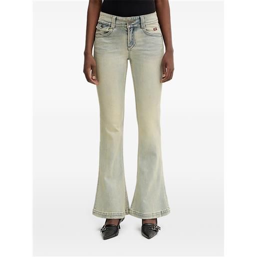 Miss Sixty jeans svasati con tasche con zip - blu