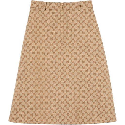 Gucci `original gg` skirt