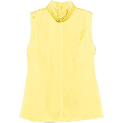 Jil Sander top senza maniche