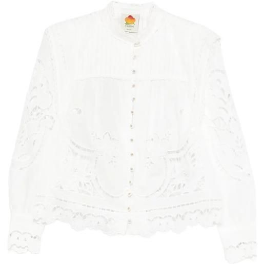 FARM RIO richelieu blouse