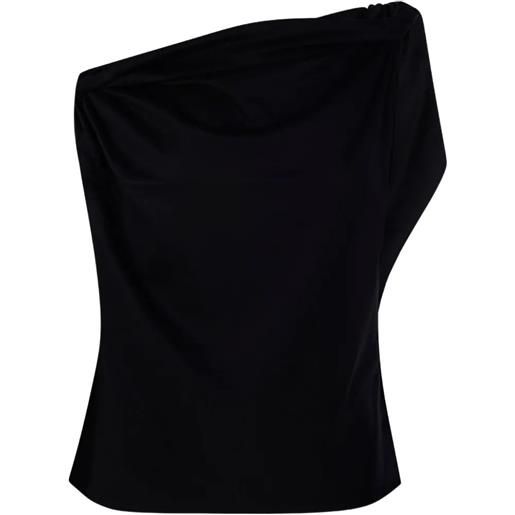 ROHE asymmetric sculptural top
