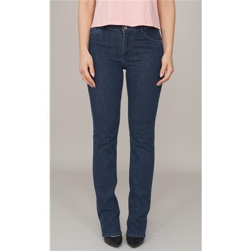 Trussardi jeans trussardi 130 classic leggero blu lavato, colore blu