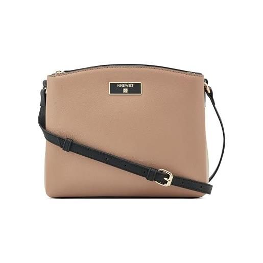 Guess Factory Radleigh Logo Box Satchel in Black | UK