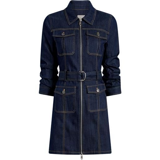 Cinq A Sept abito fauna denim - blu