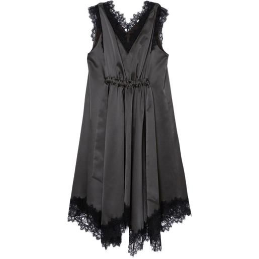 3.1 Phillip Lim abito midi con scollo a v - grigio