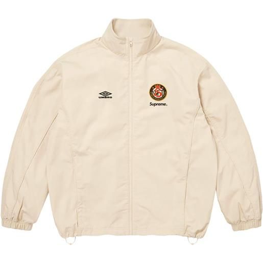 Supreme x umbro giacca sportiva ripstop - toni neutri