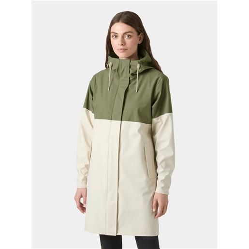 HELLY HANSEN women's moss block pu raincoat giacca donna