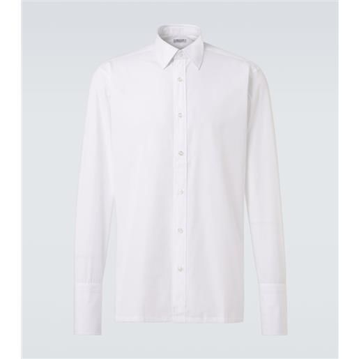 Charvet camicia in popeline di cotone