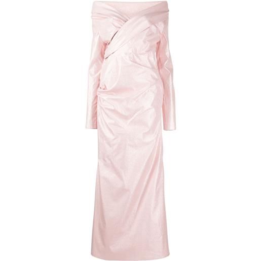 Talbot Runhof abito da sera - rosa