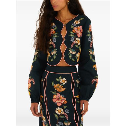 FARM Rio maira blouse - blu