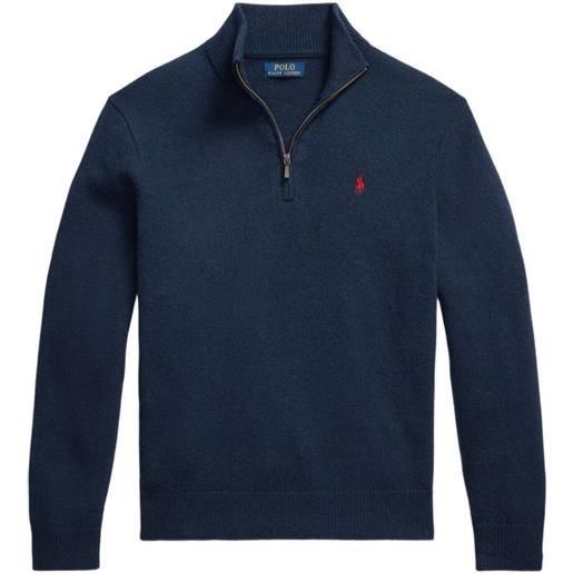 Polo Ralph Lauren maglione a collo alto - blu