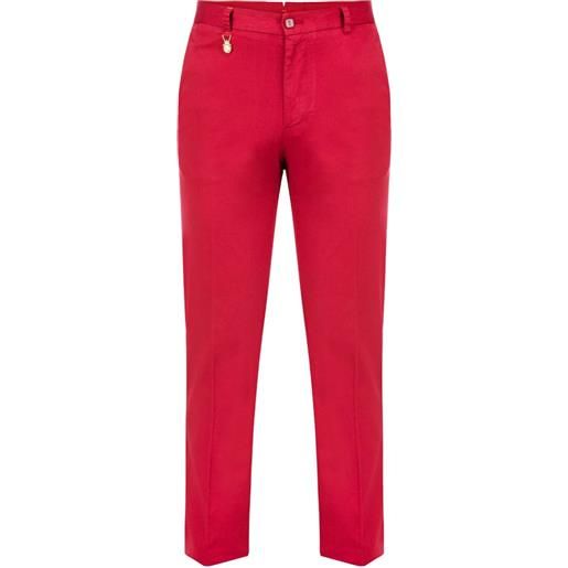 Billionaire pantaloni con bottoni - rosso