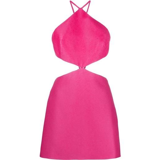 Valentino Garavani abito corto con decorazione - rosa