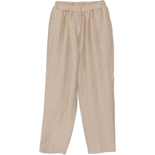 ALPHA STUDIO pantaloni elasticizzati - toni neutri