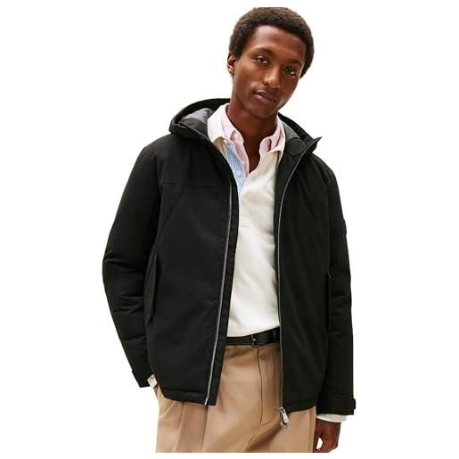Tommy Hilfiger uomo tech cappuccio corto imbottito jkt mw0mw42823 altre giacche, blu, xl, blu (cielo del deserto), xl