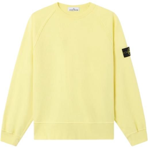 Stone Island maglione con applicazione - giallo
