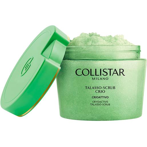 Collistar talasso-scrub crio crioattivo 600 g scrub tonificante per il corpo tutti i tipi di pelle