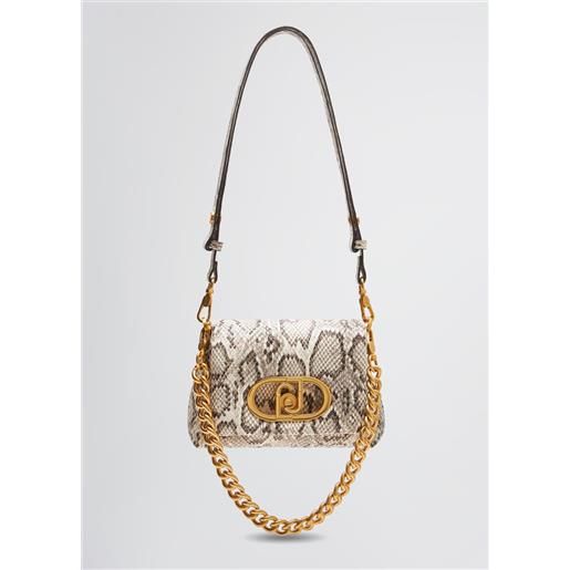 Liu jo borsa lapuffy piccola pitonata, pitonato