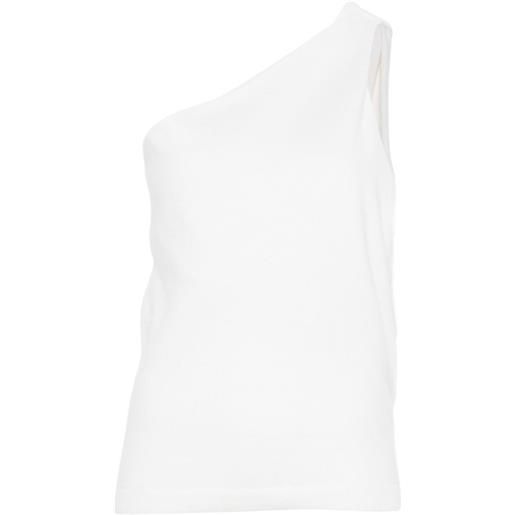 Róhe top monospalla - bianco