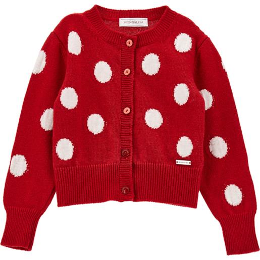 Monnalisa cardigan lana merino