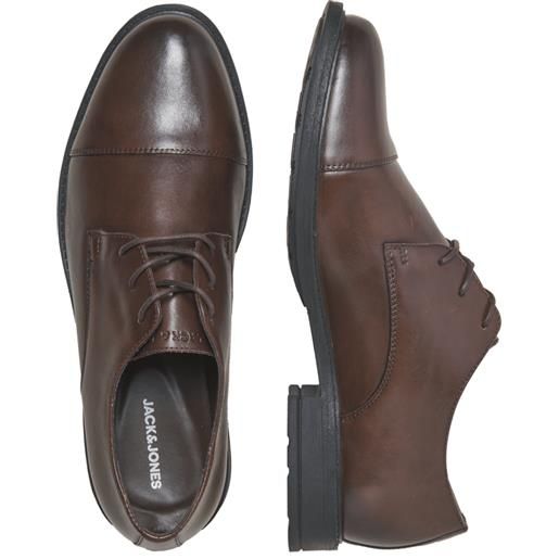 Scarpe da Uomo Lucide da Uomo in Pelle con Lacci, Scarpe da Lavoro e Ufficio a Punta, Scarpe Eleganti per Feste di Nozze, Sposo, Ballo di fine Anno, Scarpe con Tacco Basso
