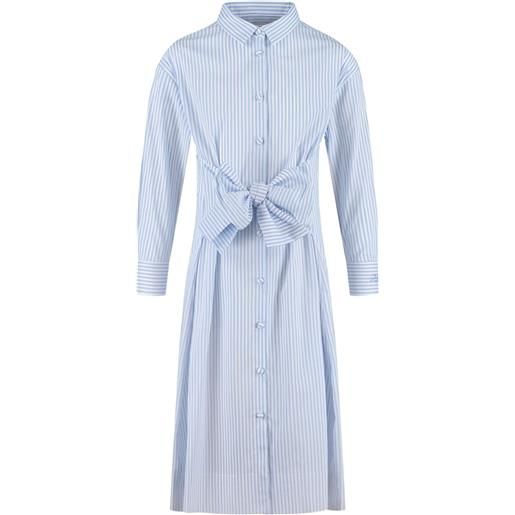 Monnalisa abito a righe - blu