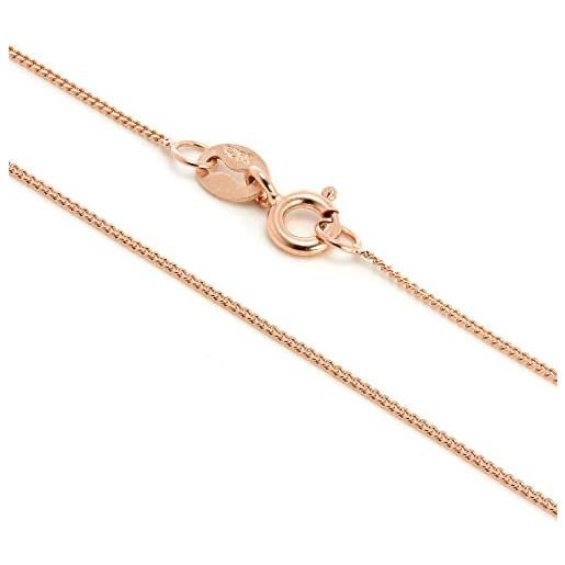 Collier in oro giallo a doppia catena piatta, con parte centrale a