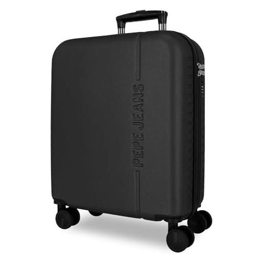 Pepe Jeans montana valigia da cabina blu 40 x 55 x 20 cm rigido abs chiusura tsa integrata 37 l 3 kg bagaglio a mano