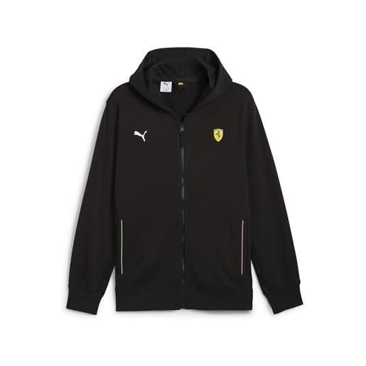PUMA giacca in felpa scuderia ferrari hp race da uomo xxl, black