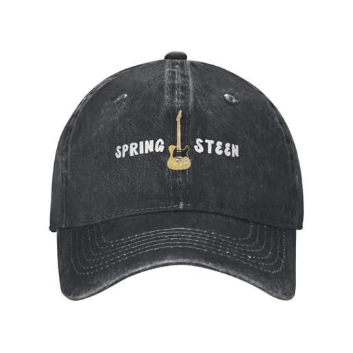 Cappello unisex alla moda tinta unita sportivo street hip hop casual in cotone berretto rosso, Nero , Taglia unica
