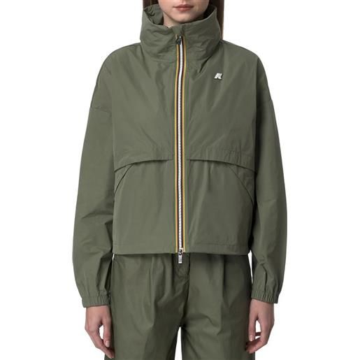 K-WAY giubbino aubette memory touch - k8132pw - green lichen