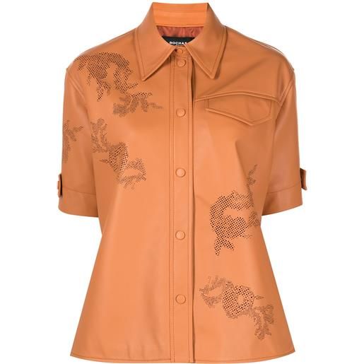 Rochas camicia soriana - marrone