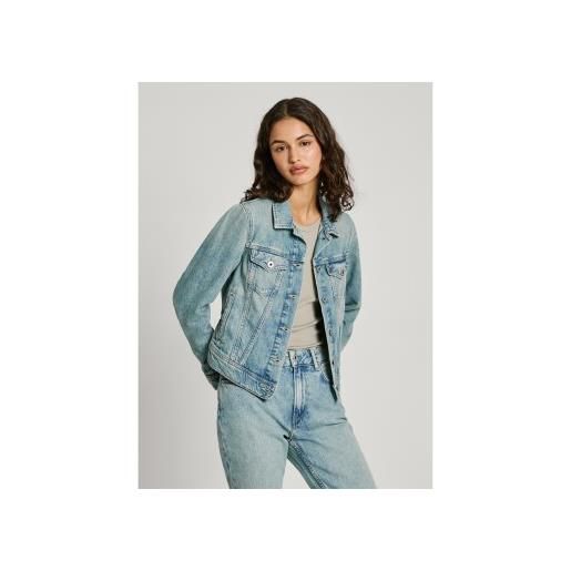 Pepe Jeans per donna. Pl402430ms2 giacca blu sottile [3185255], casual, cotone, denim