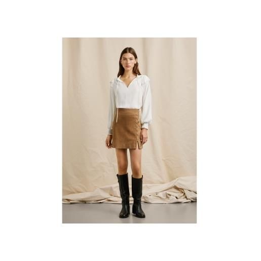 Pepe Jeans per donna. Pl9011881 gonna sonna beige [3286819], casual, pelle