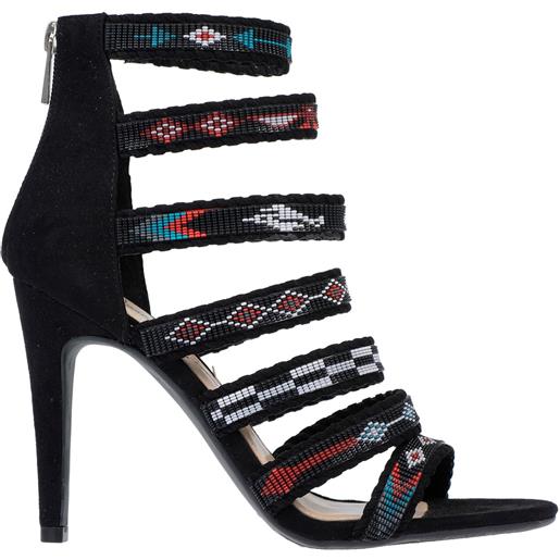 Sandali Con Tacco Donna Jessica Simpson Cameleah2 – Tomaia In Corda, Tacco A Spillo 6.6 Cm - 6