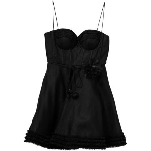 ZIMMERMANN abito corto luna - nero
