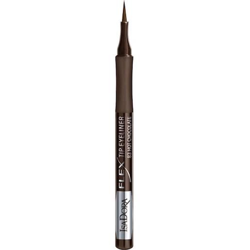 Isadora occhi eyeliner-kajal. Eyeliner con punta flessibile 83 hot chocolate 1 ml ()
