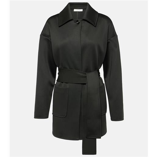 Max Mara miniabito rauche in neoprene con cintura