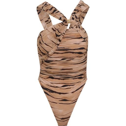 Elisabetta Franchi tiger print body