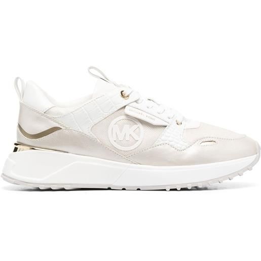 Michael Michael Kors sneakers theo metallizzate - oro