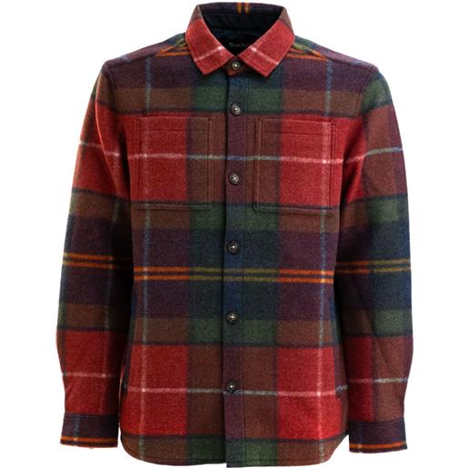Barbour giacca-camicia a quadri - rosso