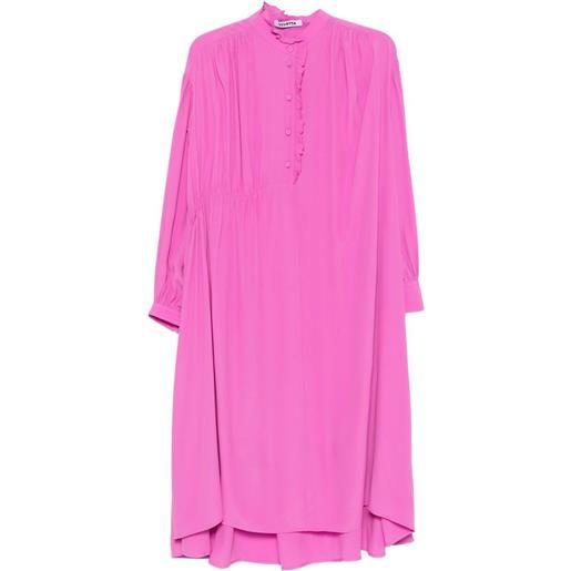 Vivetta abito con ruches - rosa