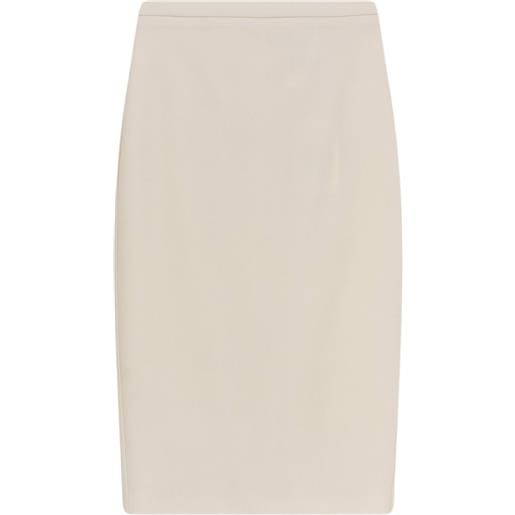 Max Mara gonna a vita alta - toni neutri