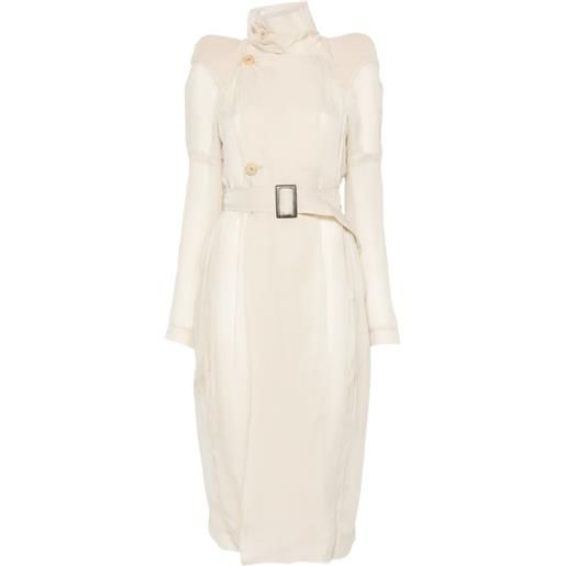 Rick Owens maria trench coat - toni neutri