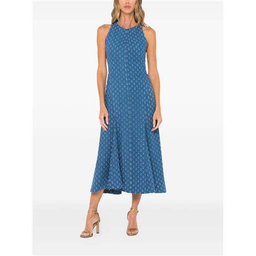 JBQ abito midi smanicato brynn - blu