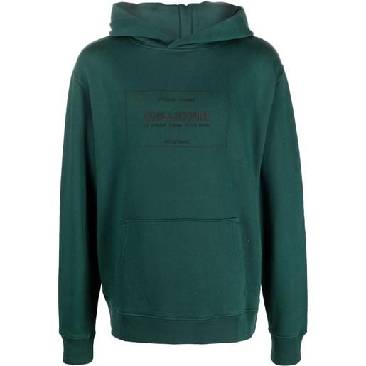 Zadig&Voltaire felpa con cappuccio - verde