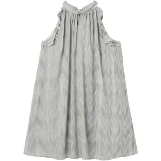 b+ab abstract-pattern mini dress - grigio