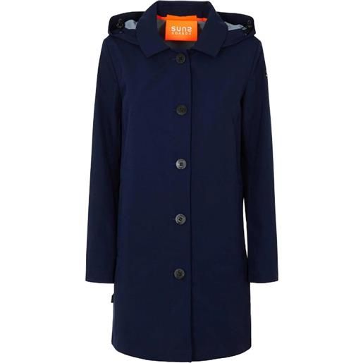 SUNS trench crocetta - gbs41014d - blu