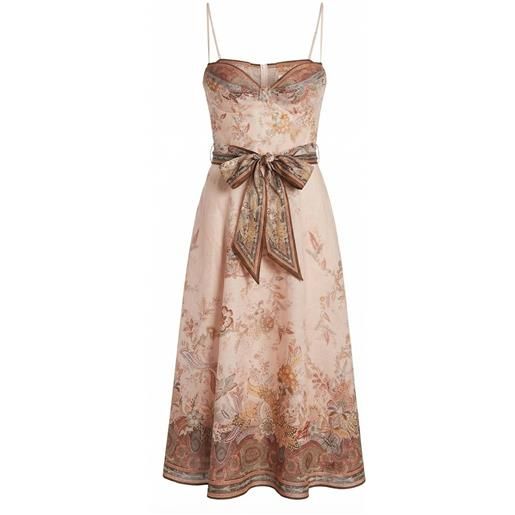 Zimmermann `alchemy` structured midi dress