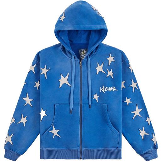 KidSuper felpa con ricamo logo - blu